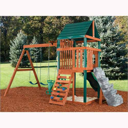 how to build a wooden slide